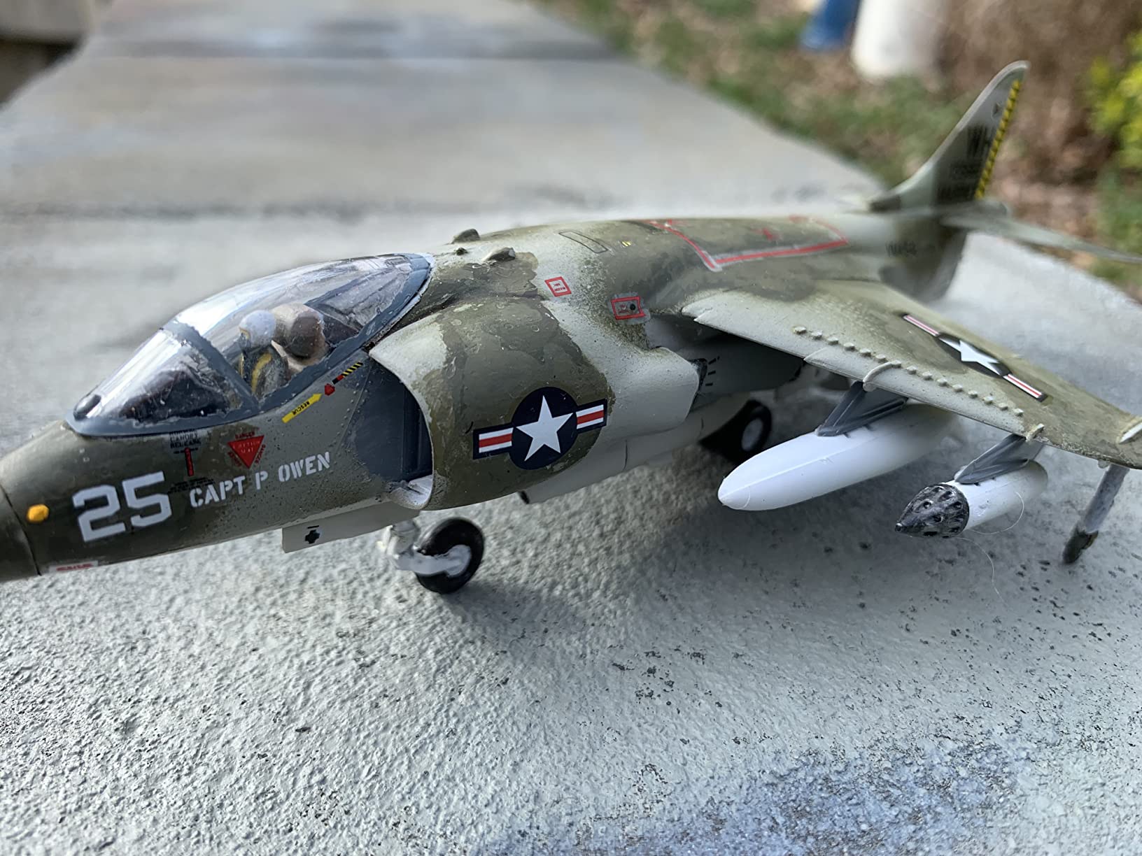 Hasegawa 1:72 Scale AV-8A Harrier Model Kit customer photo 1