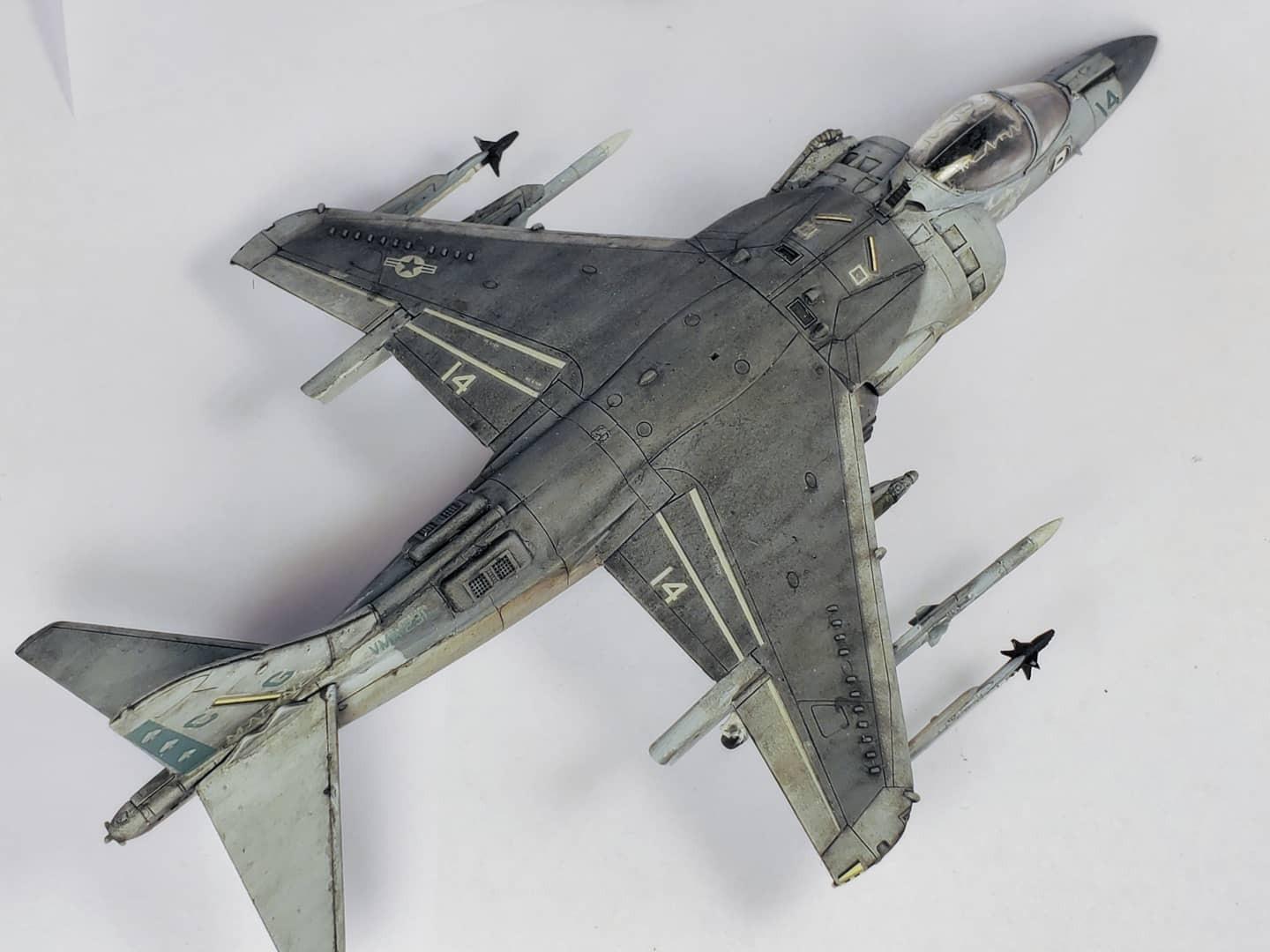 Hasegawa 1/72 AV-8B Harrier II Plus Plastic Model Kit customer photo 1