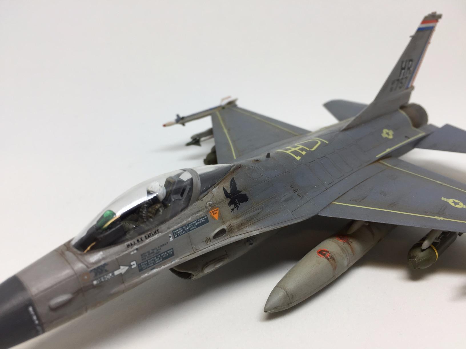 Hasegawa 1/72 F-16A Plus Fighting Falcon Plastic Model Kit customer photo 1