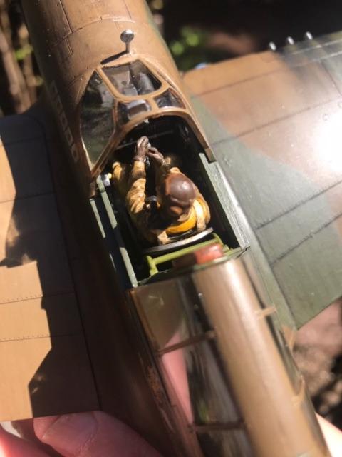 Hasegawa 1/32 P-40E Warhawk Texas Longhorn with Pilot Figure, Drop Tank and 500Ib Bomb customer photo 4