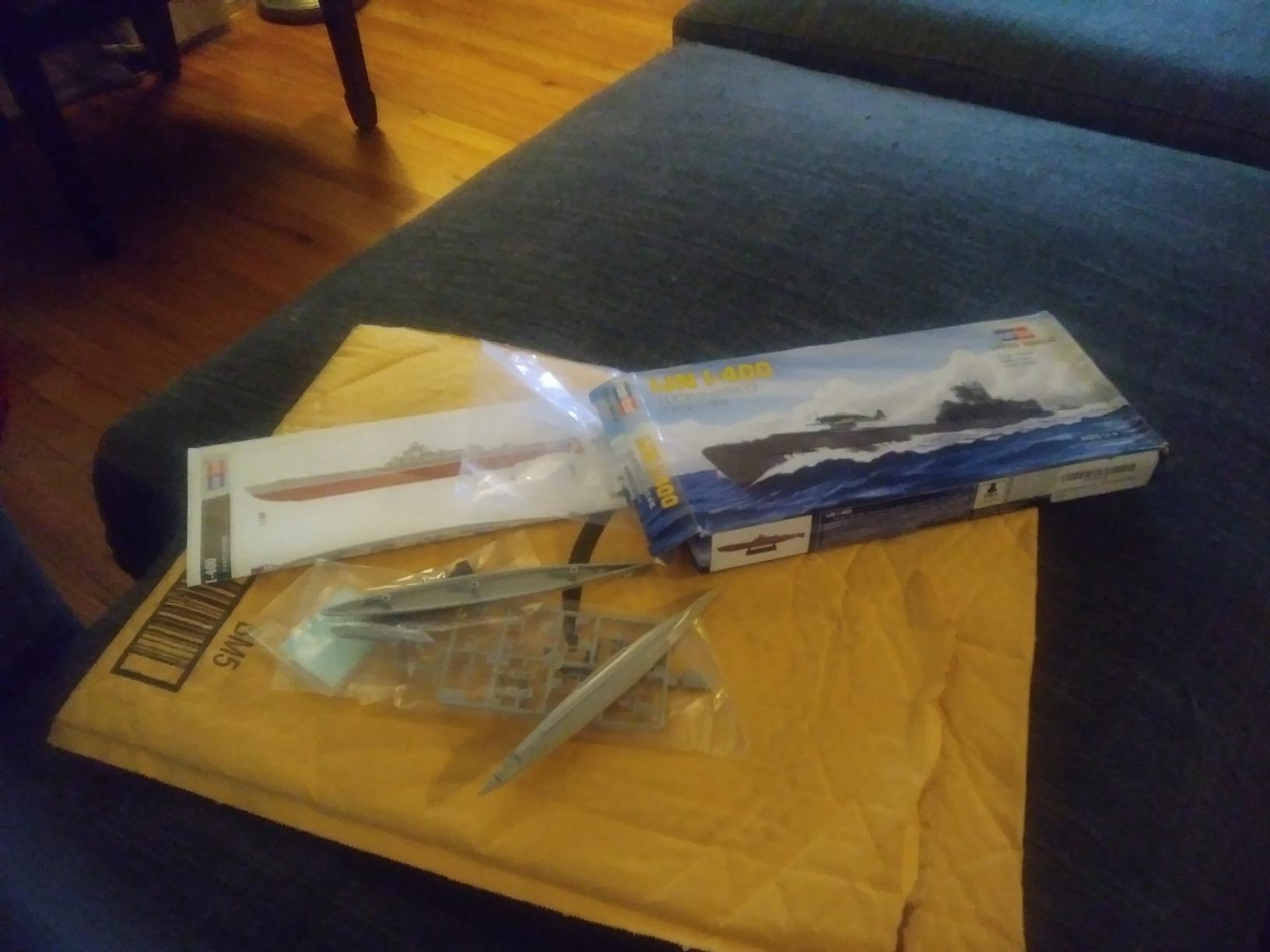 Hobby Boss Japanese I-400 Class Submarine Boat Model Building Kit customer photo 1