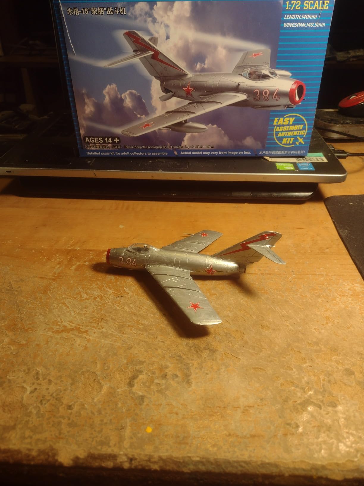 Hobby Boss MiG-15Bis Fagot Airplane Model Building Kit customer photo 1