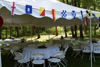 In the Breeze Maritime Signal Flags - 40 Different Decorative Flags - Over 40 Feet Long - Easy to Display,3604 customer photo 2