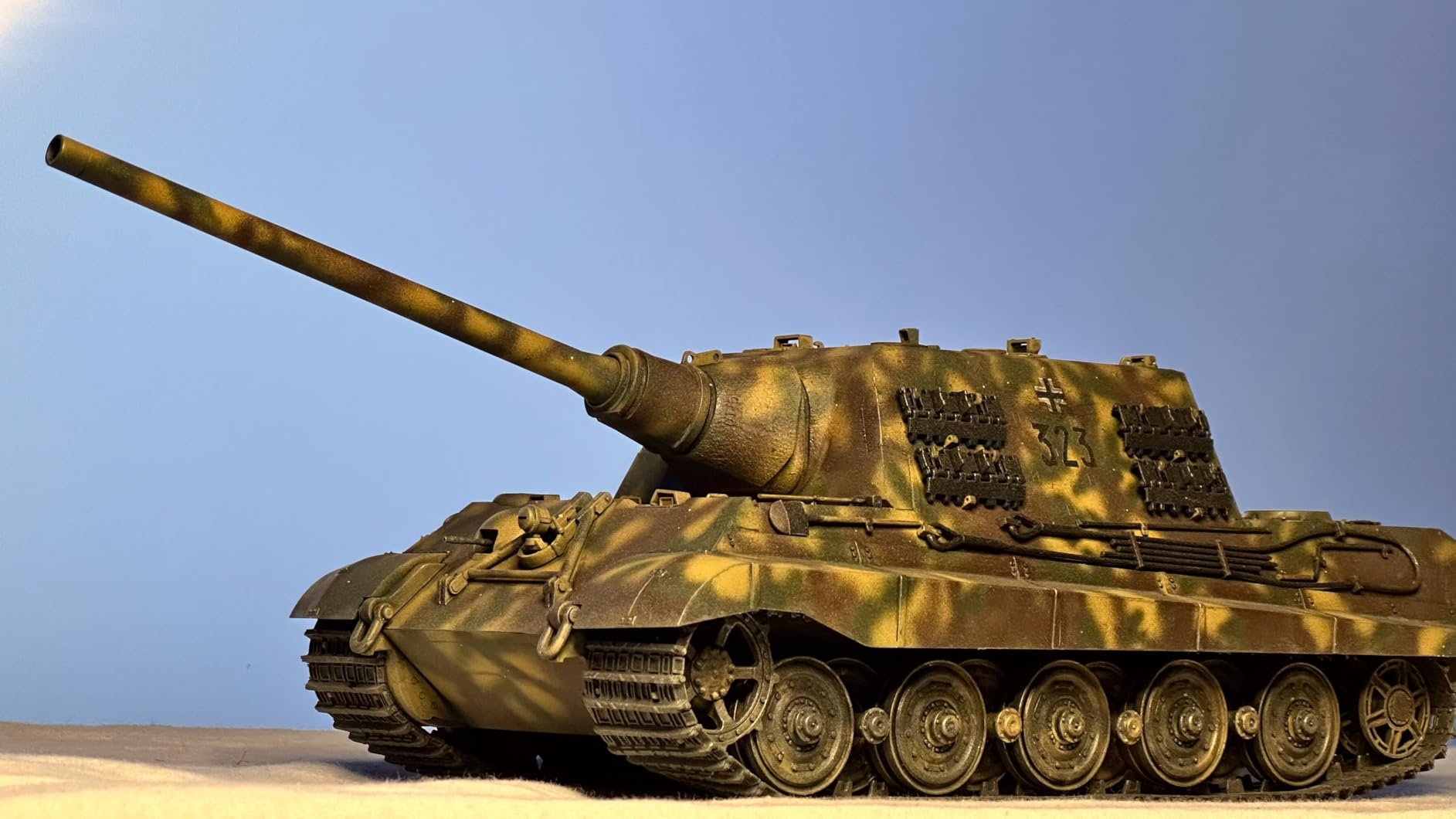 Tamiya German Destroyer Jagdtiger Heavy Tank Destroyer 1/35 Scale customer photo 2