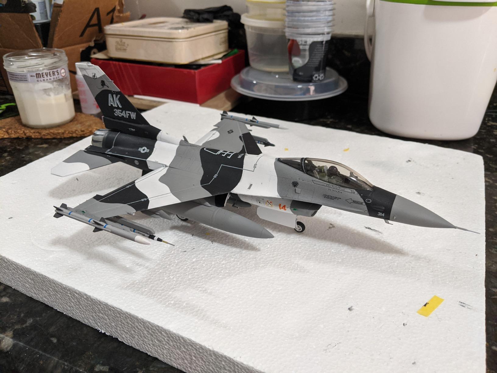 Tamiya F-16C/N Aggressor/Adversary 1/48 Scale Plastic Model Kit customer photo 1