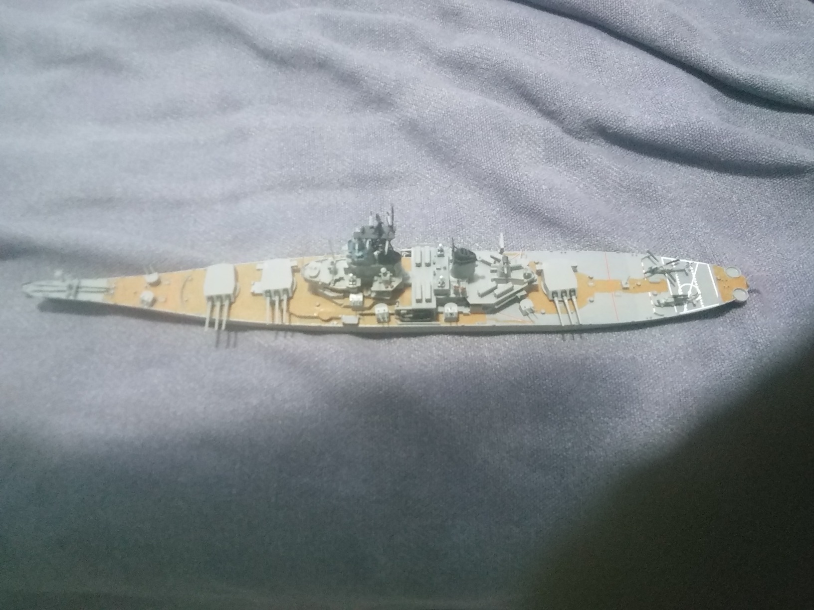 Tamiya 31614 1/700 US Navy Battleship New Jersey Plastic Model Kit customer photo 1