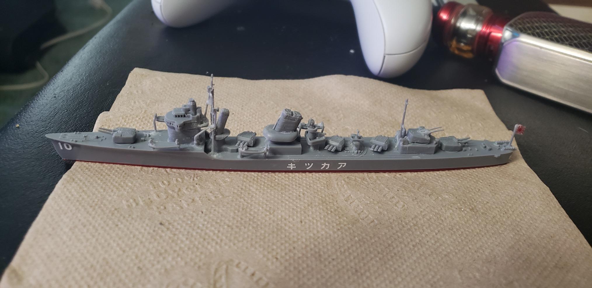 Tamiya 1/700 Japanese Destroyer Akatsuki customer photo 1