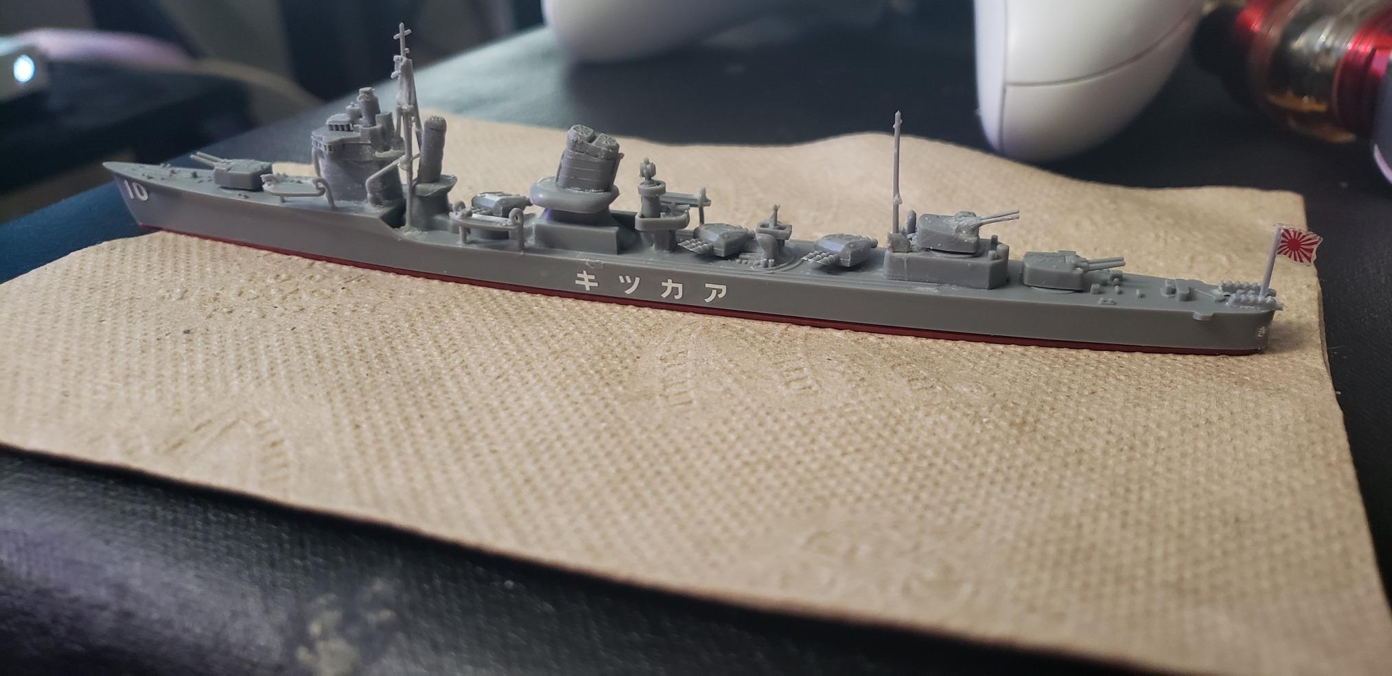 Tamiya 1/700 Japanese Destroyer Akatsuki customer photo 2