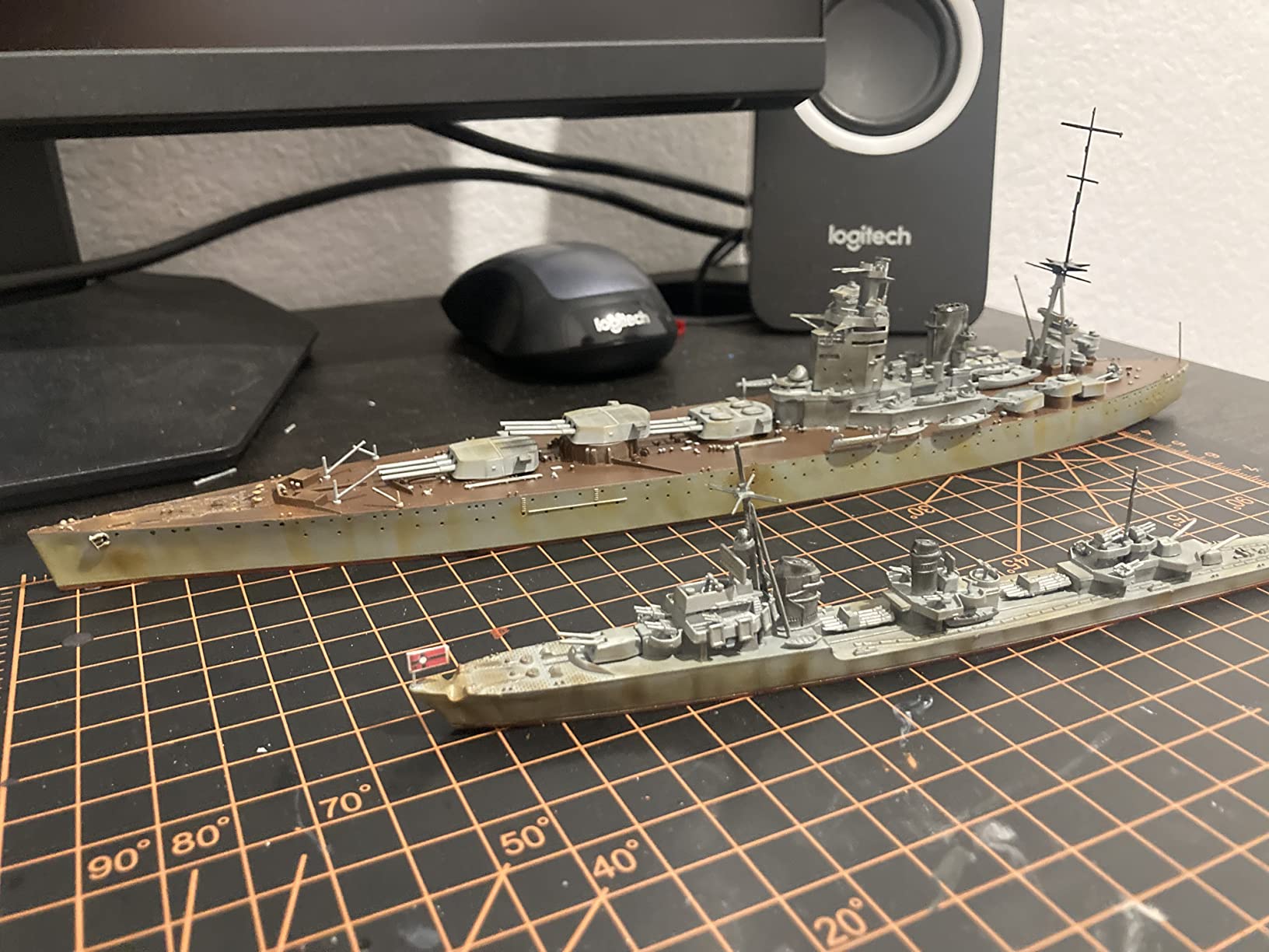 Tamiya 77502 1/700 British Rodney Battleship Plastic Model Boat Kit customer photo 1