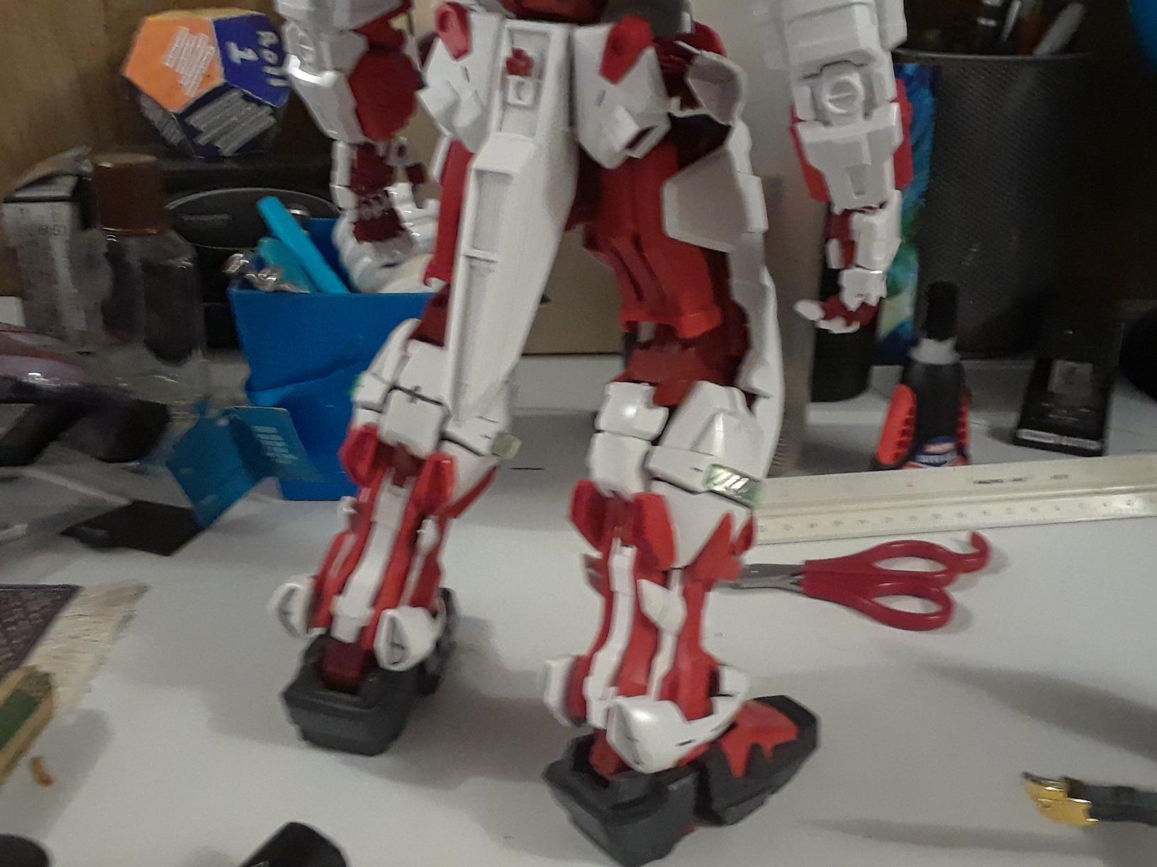 Bandai Hobby Gundam Seed Astray Red Frame 1/60 Perfect Grade Model Kit customer photo 1