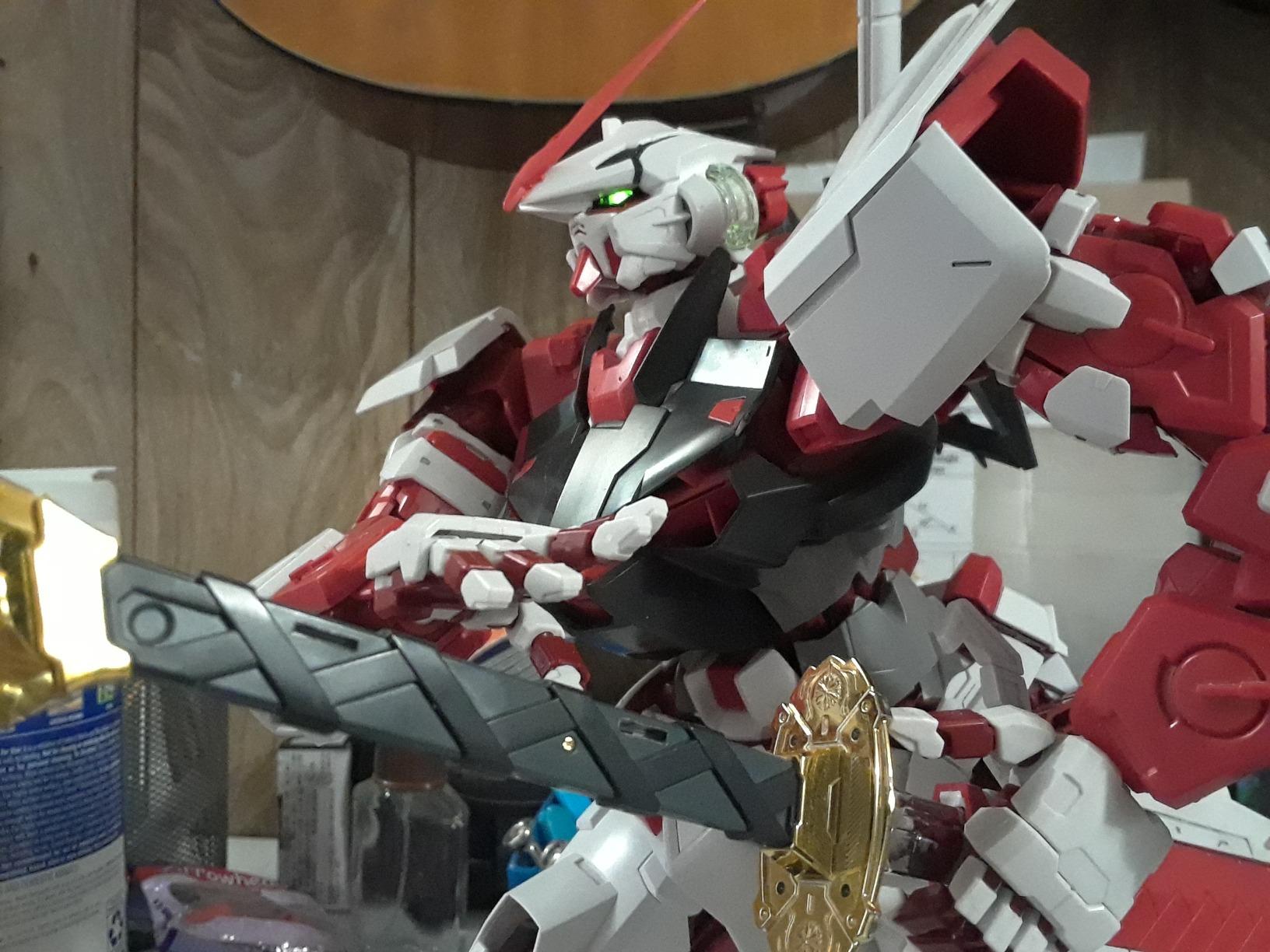 Bandai Hobby Gundam Seed Astray Red Frame 1/60 Perfect Grade Model Kit customer photo 2