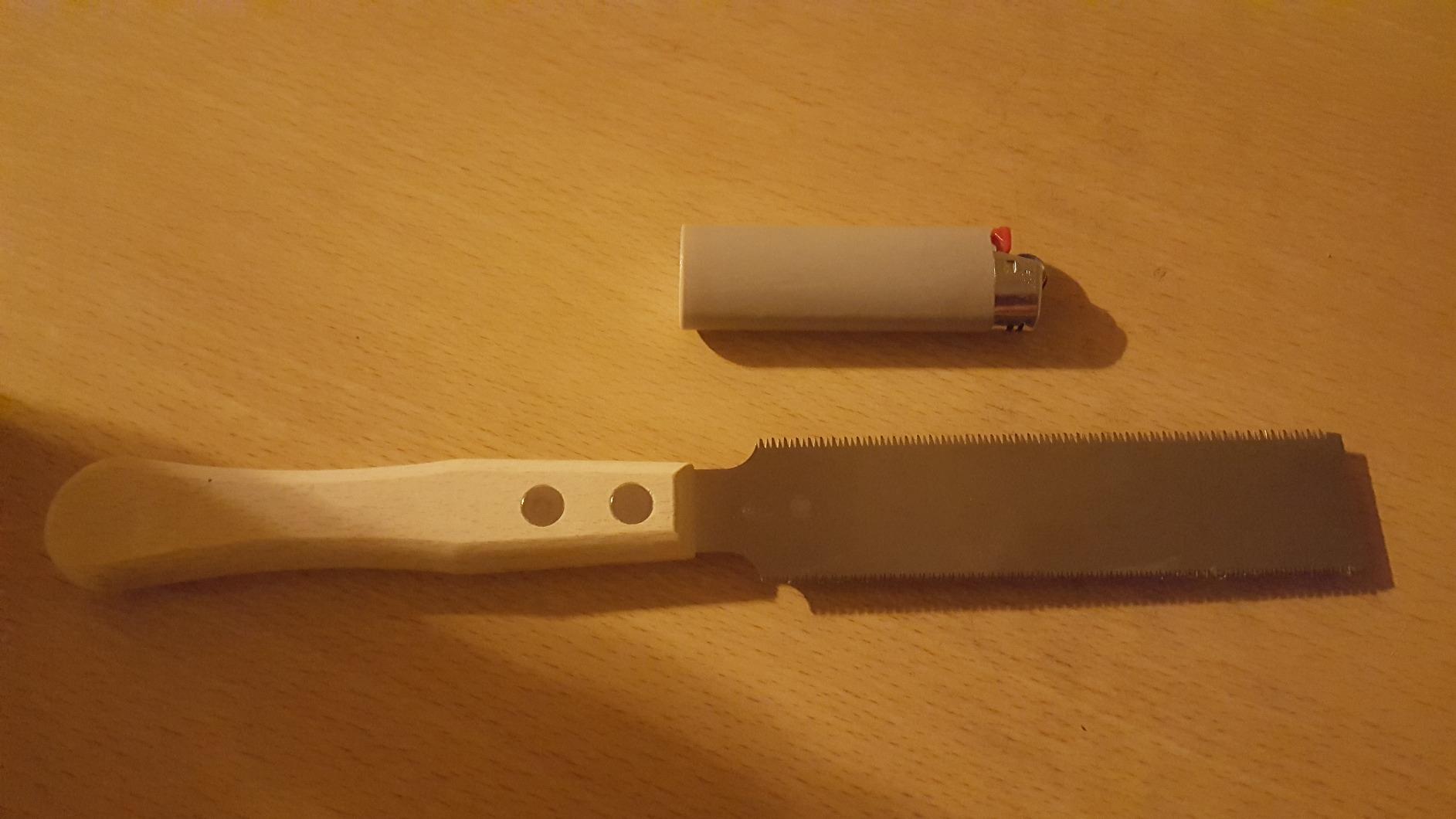 GYOKUCHO SAW - Flush Cutting Saw Ryoba 125mm - 1151 customer photo 2