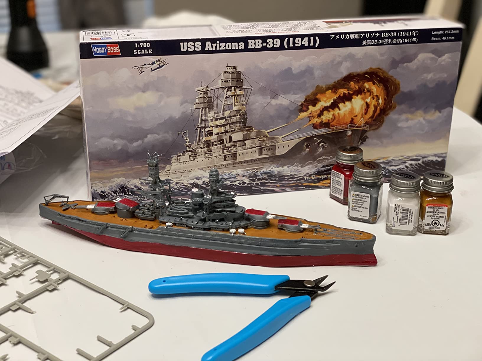 Hobby Boss HY83401 USS Arizona BB-39 Boat Model Building Kit customer photo 1