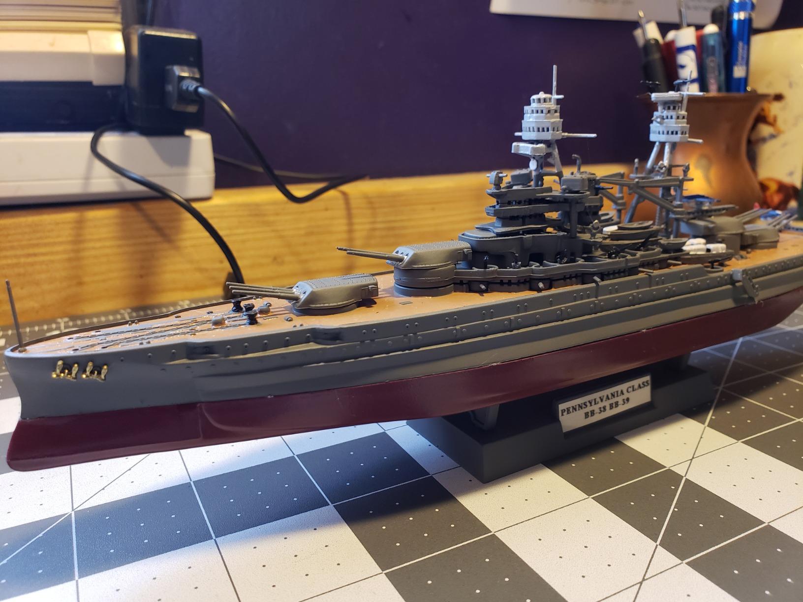 Hobby Boss HY83401 USS Arizona BB-39 Boat Model Building Kit customer photo 2