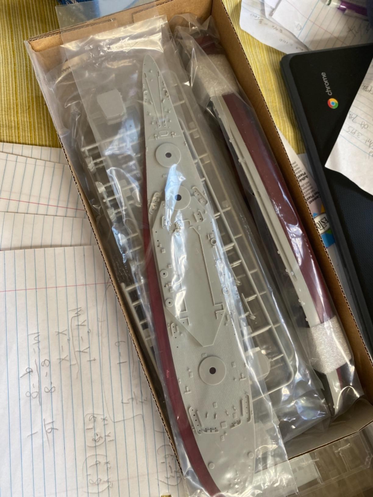 Trumpeter 1/700 USS South Dakota BB57 Battleship 1945 Model Kit customer photo 1