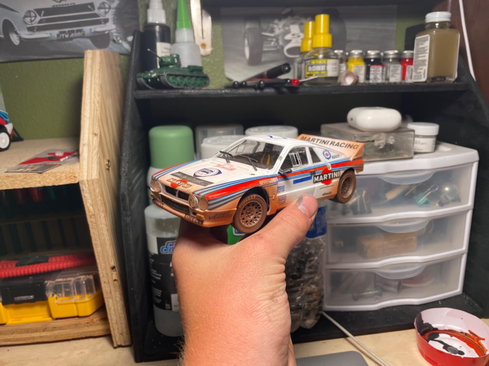 Hasegawa 1/24 Lancia 037 Rally Model Kit customer photo 1