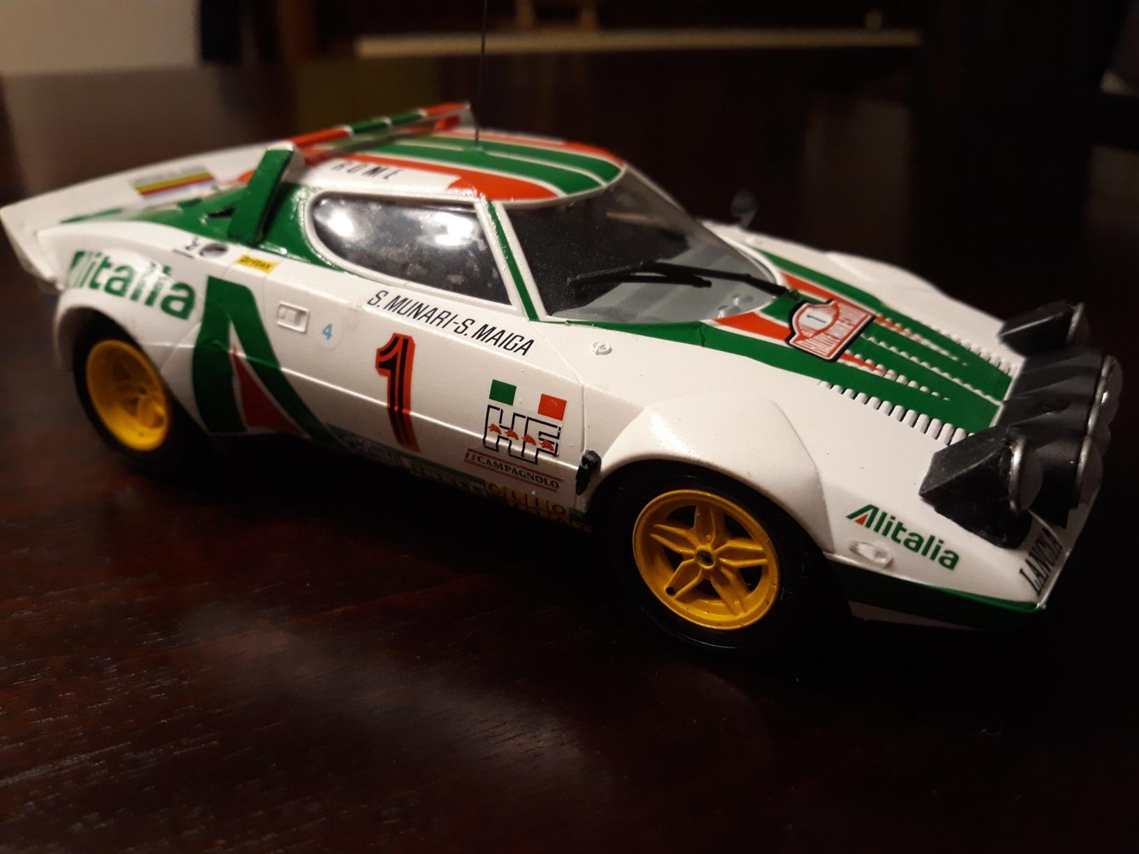 Hasegawa 1/24 Lancia Stratos HF, 1977 Monte Carlo Rally Model Kit customer photo 1