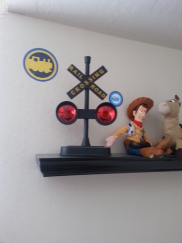 Hayes 15887 Railroad Train / Track Crossing Sign with Flashing Lights and Sounds customer photo 2