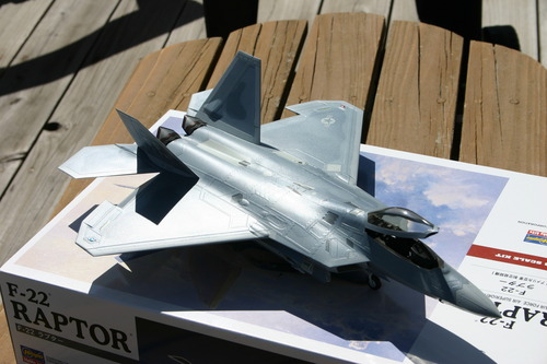 Hasegawa 1/48 F-22 Raptor USAF customer photo 1