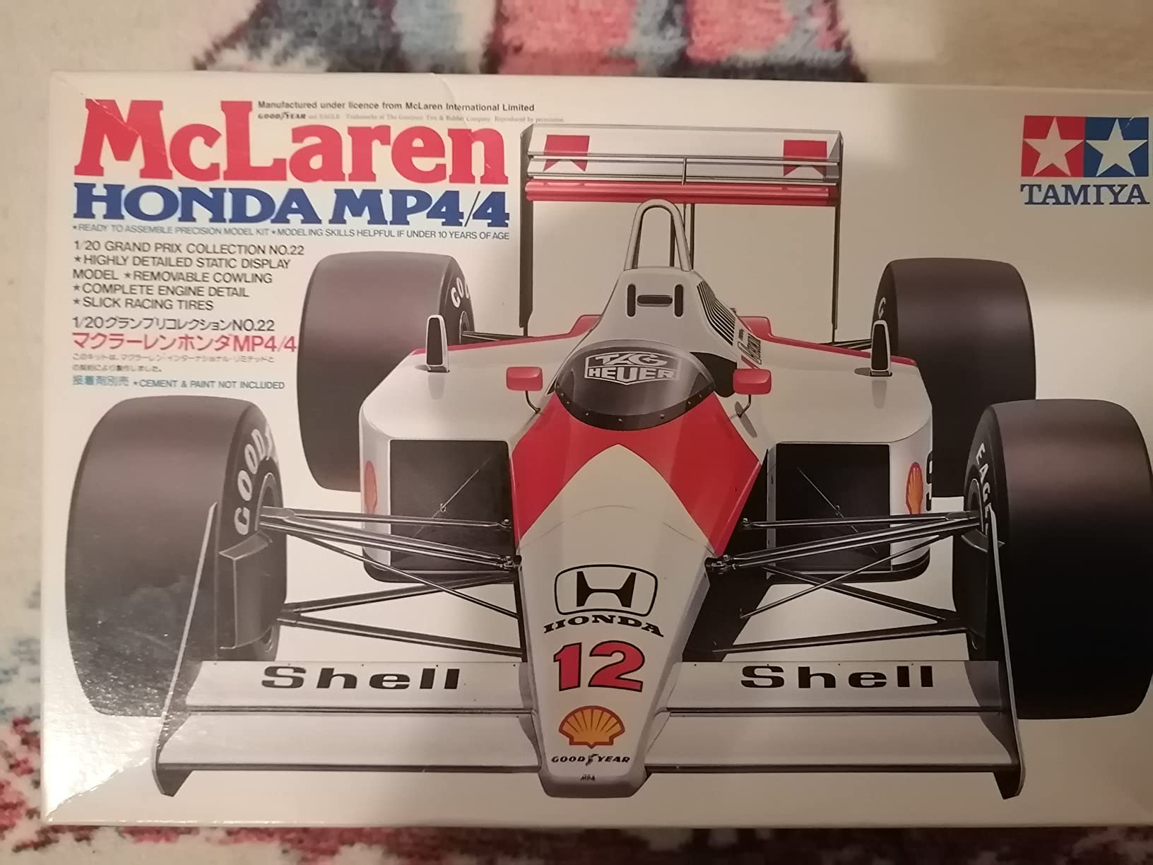 Tamiya McLaren Honda MP4/4 1/20 Grand Prix Collection No.22 Model Kit customer photo 1