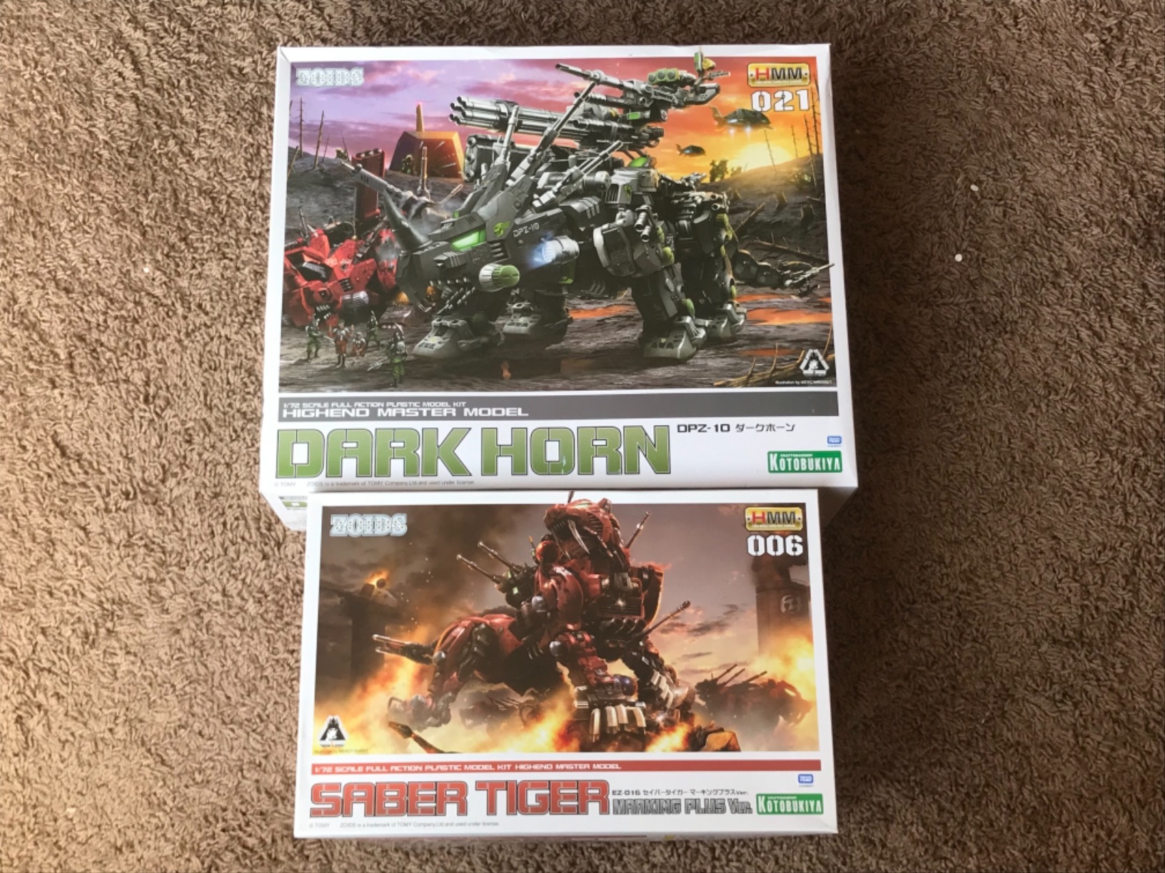1/72 DPZ-10 ZOIDS DARK HORN - High End Master Model customer photo 2