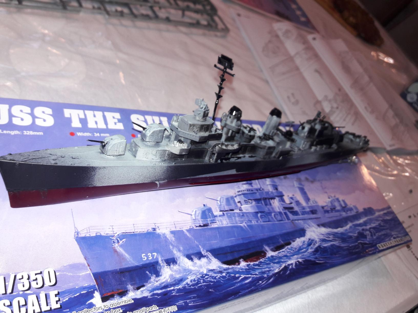 Trumpeter 1/350 Scale USS The Sullivans DD537 Destroyer customer photo 2