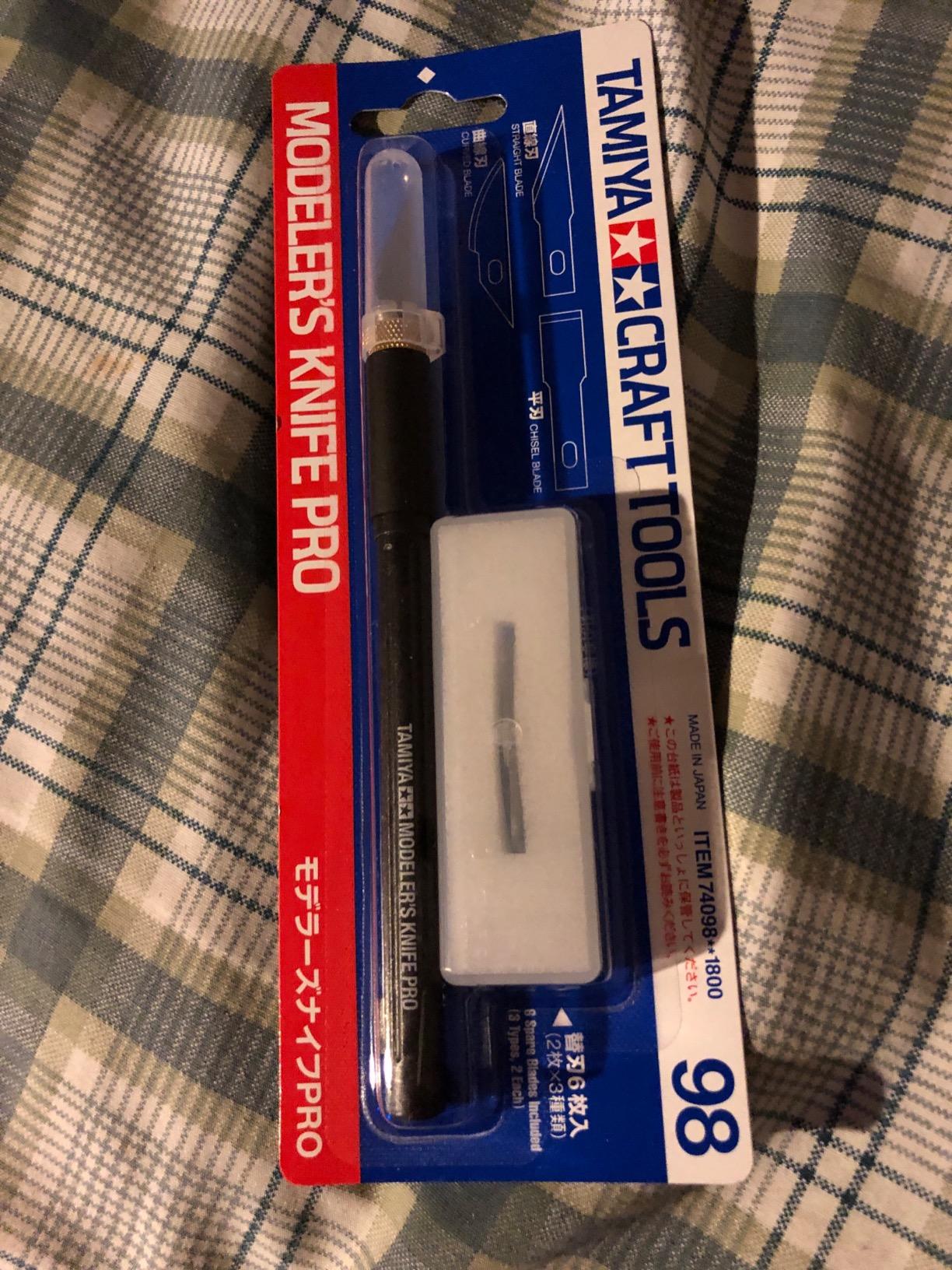 Tamiya Craft Tool Series No.98 Modeler's Knife PRO Plastic Model Tool 74098 customer photo 2