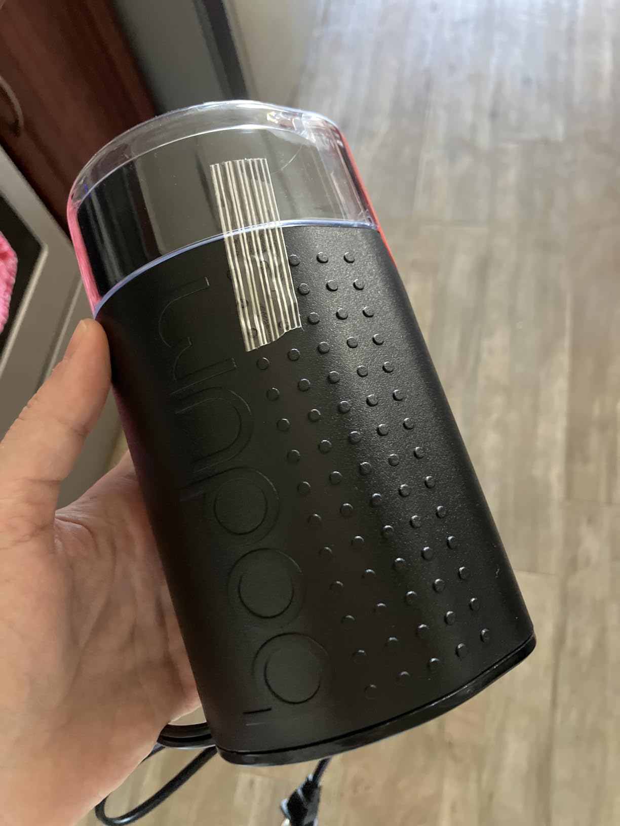 Bodum Bistro Electric Blade Coffee Grinder, Black customer photo 1