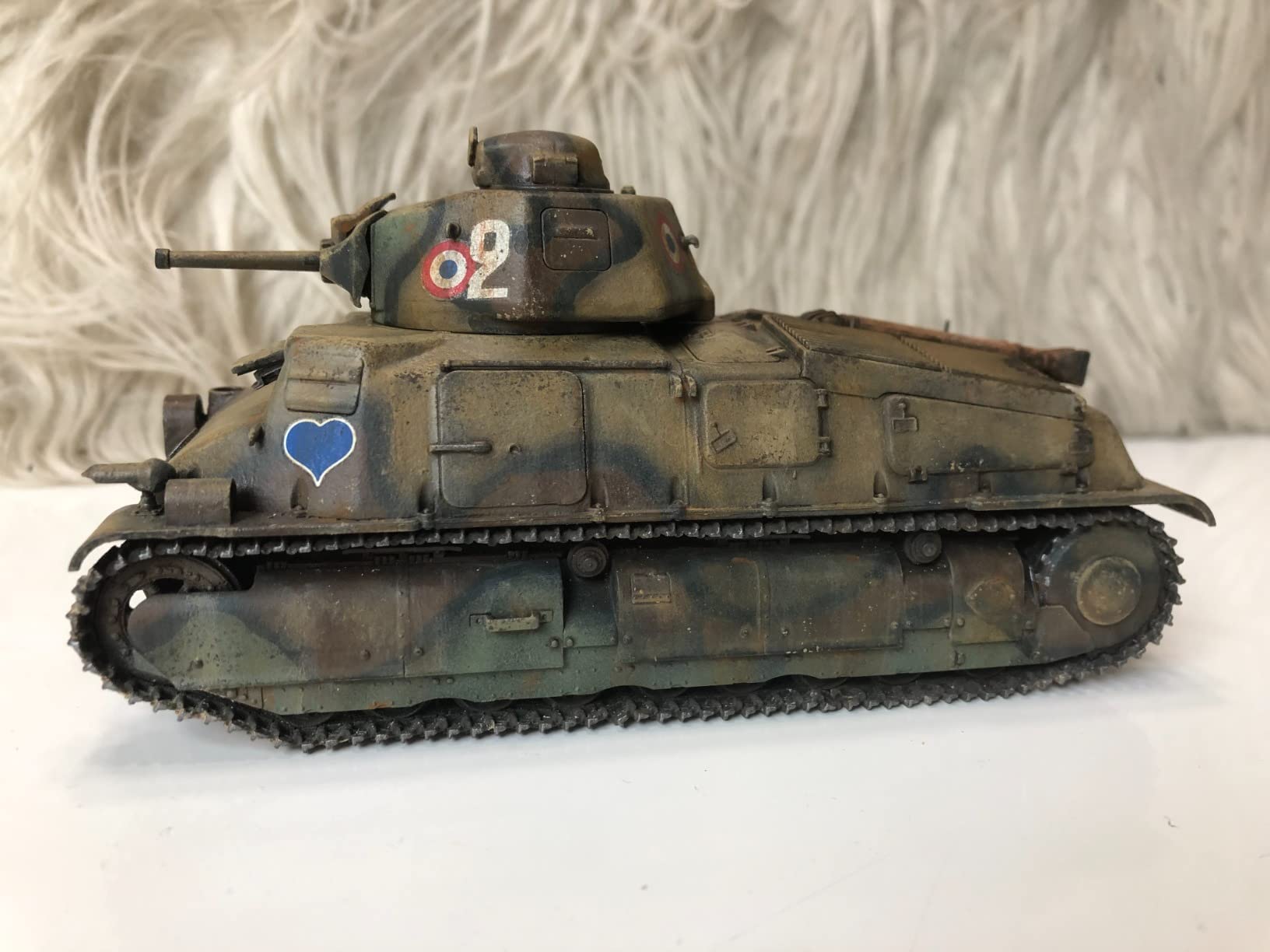 Tamiya 300035344 1:35 French Somua S35 Military Tank Green customer photo 2