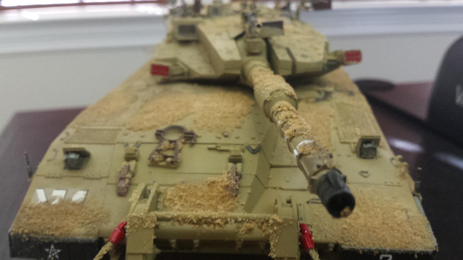 Hobby Boss IDF Merkava Mk.IV Vehicle Model Building Kit 1/35 customer photo 3