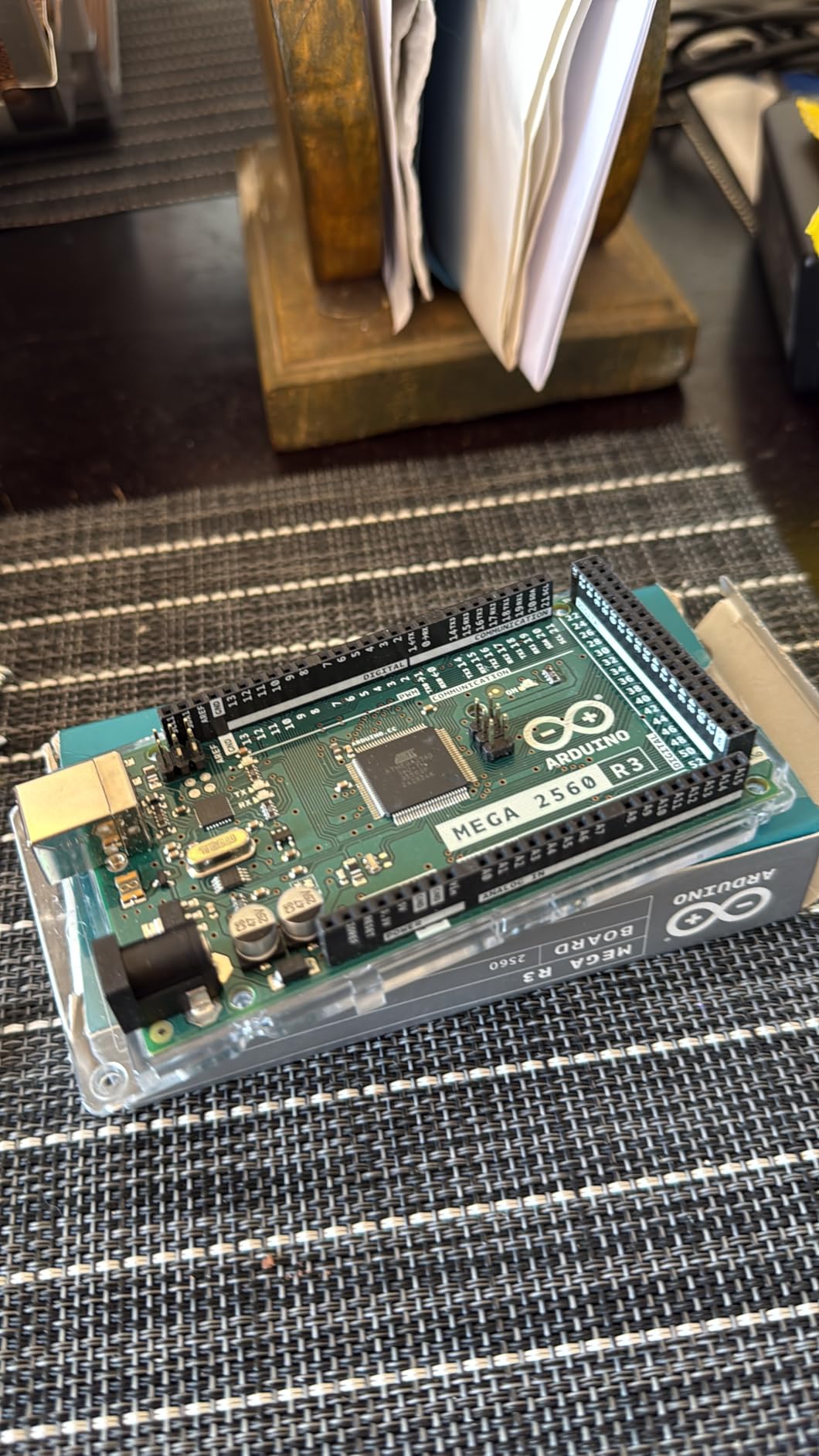 Mega 2560 REV3 [A000067] - ATmega2560, 16MHz, 54 Digital I/O, 16 Analog Inputs, 256KB Flash, USB, Compatible with Arduino IDE for Advanced Projects customer photo 1