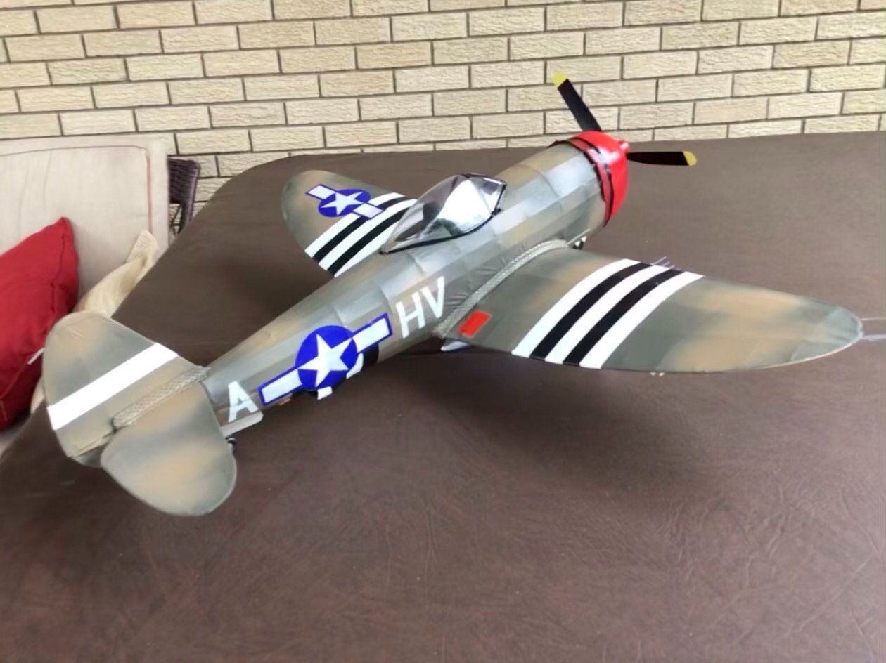 Guillow's P-40 Warhawk Laser Cut Model Kit customer photo 2