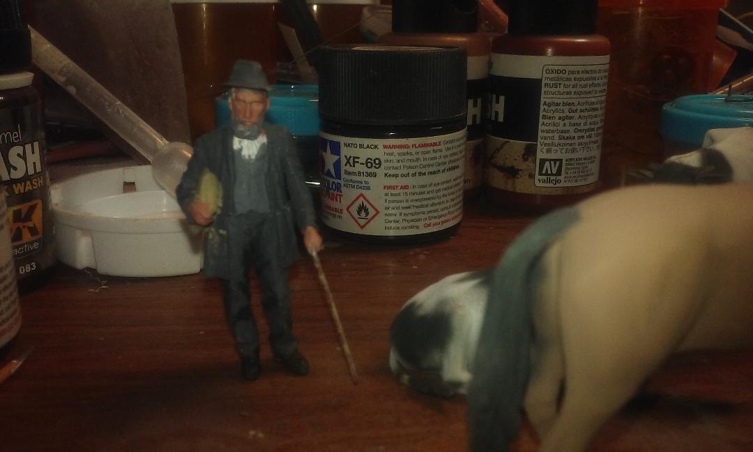 Master Box Models 1/35 Civilians, Western Region WWII Era - 4 Civilian Figures Set With Hand Telega customer photo 2