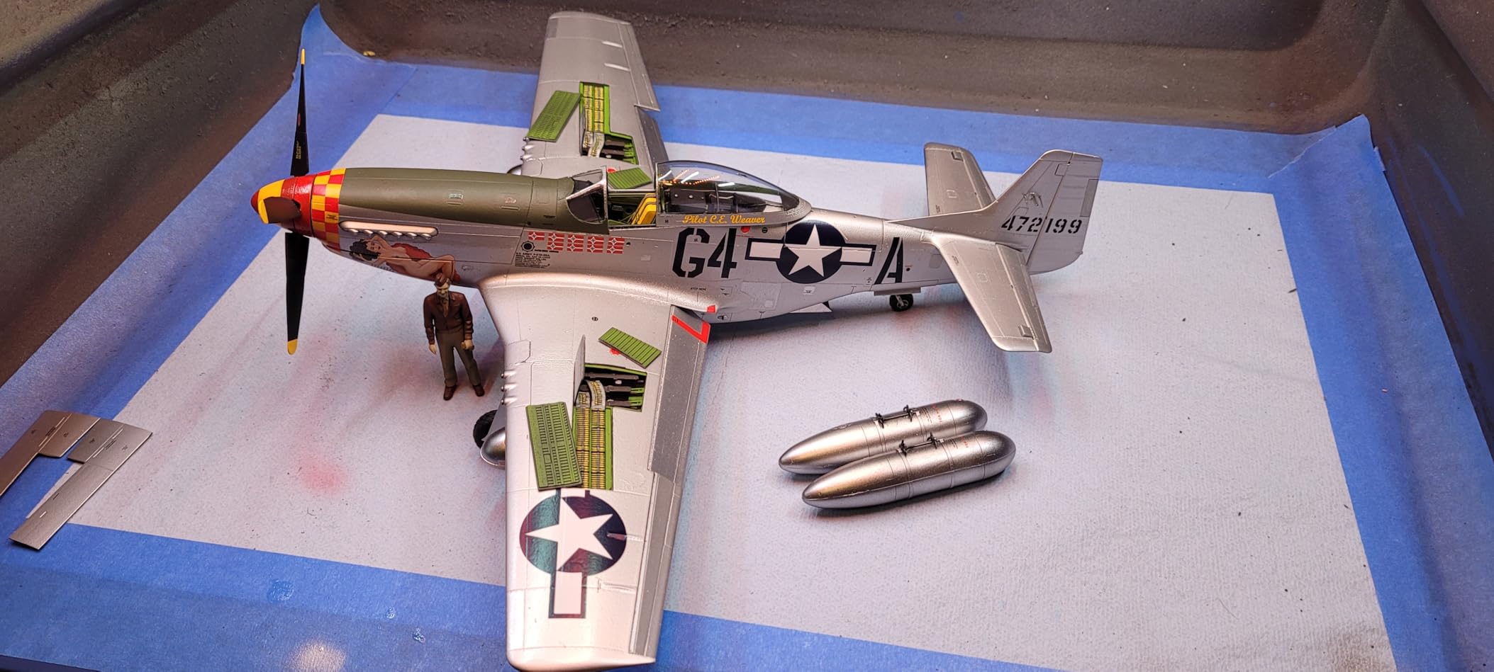 TAMIYA P-51D Mustang Hobby Model Kit (TM60322), 168 months to 1200 months customer photo 1