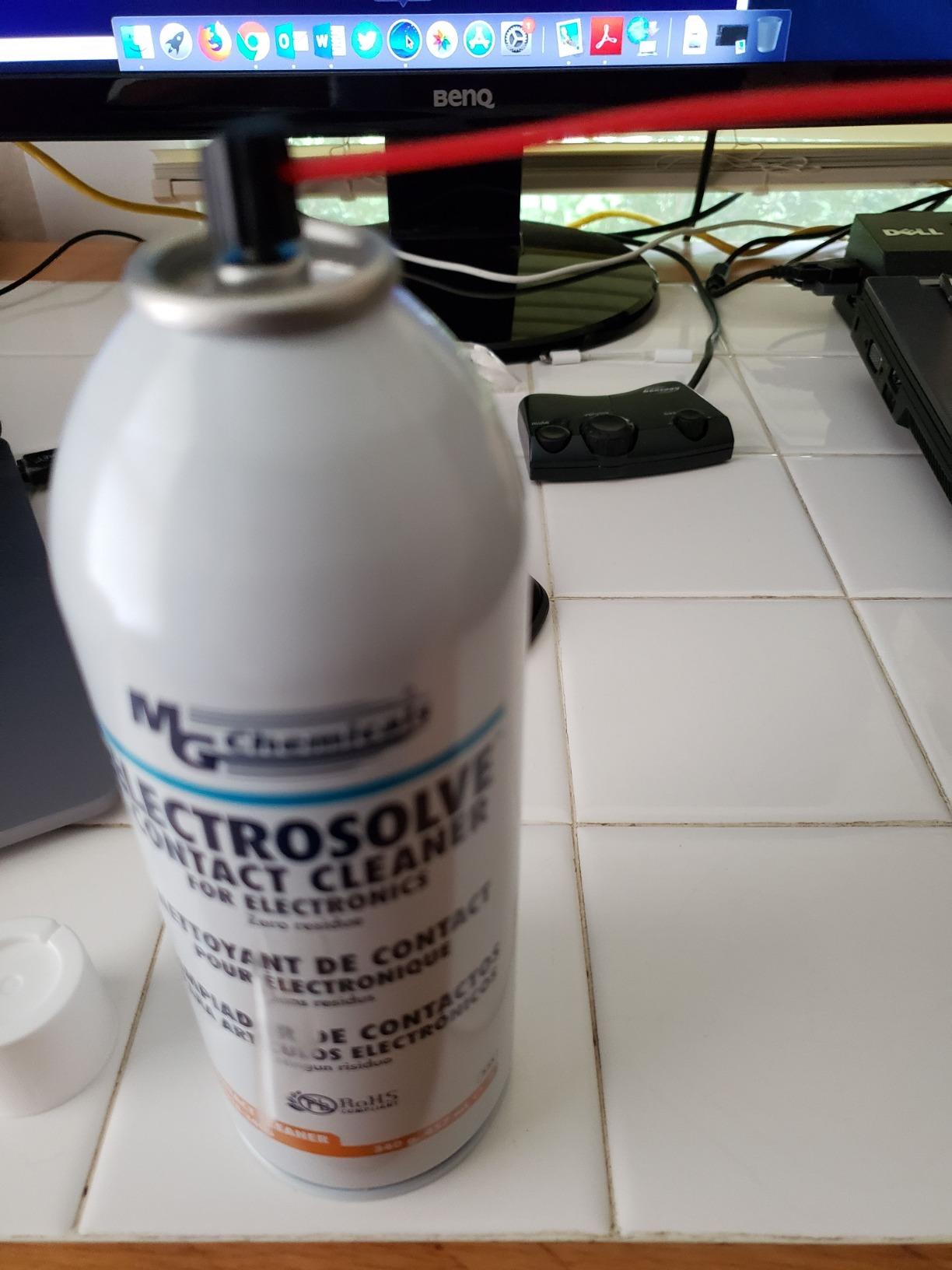 MG Chemicals - 409B-140G 409B Electrosolve Zero Residue Contact Cleaner, 140g (5 oz) Aerosol Can customer photo 1