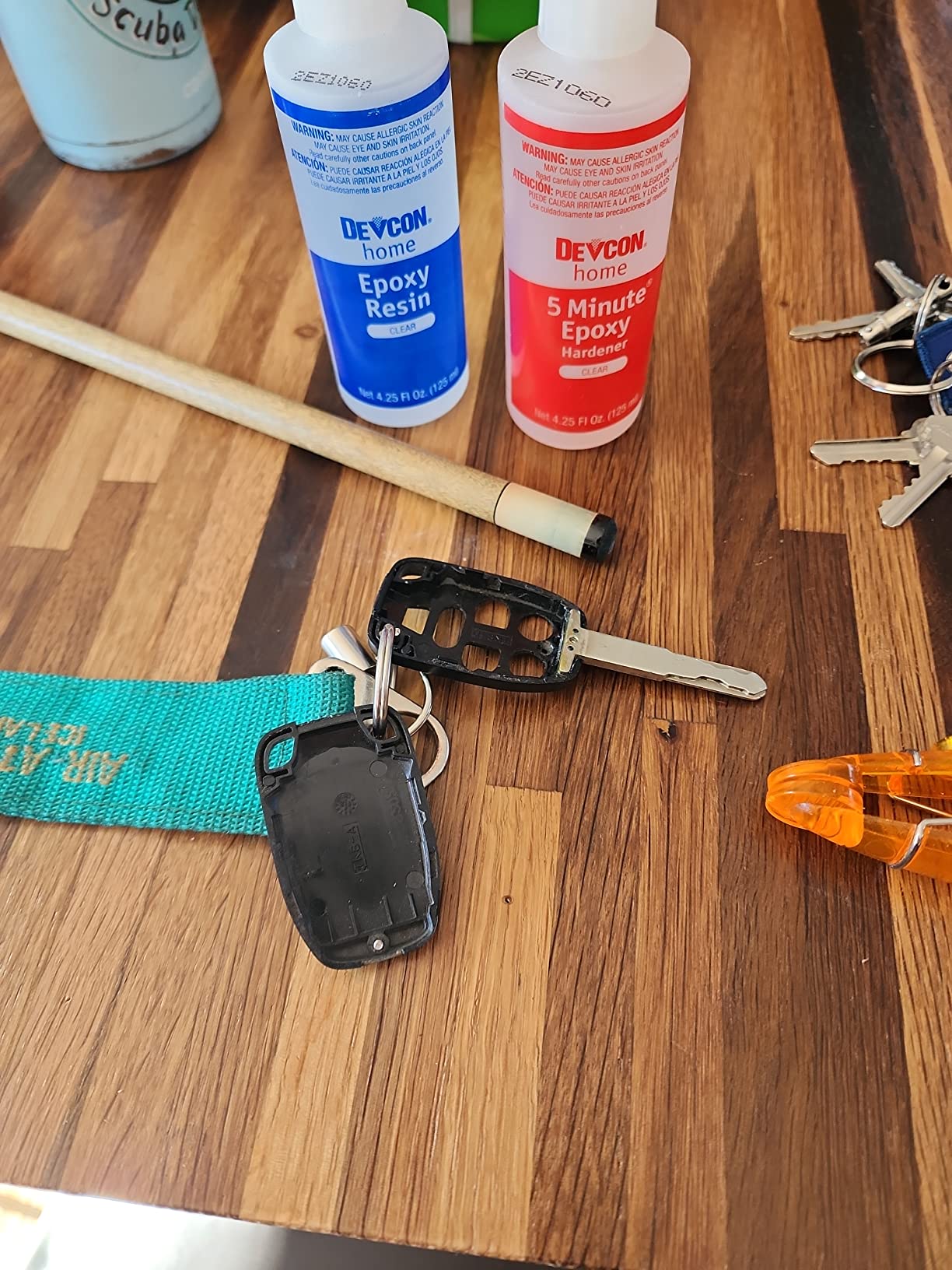 Devcon Epoxy, 5 Minute Epoxy, 4-1/2 Ounce Bottles, 2 Bottles | GLU-720.90 customer photo 1