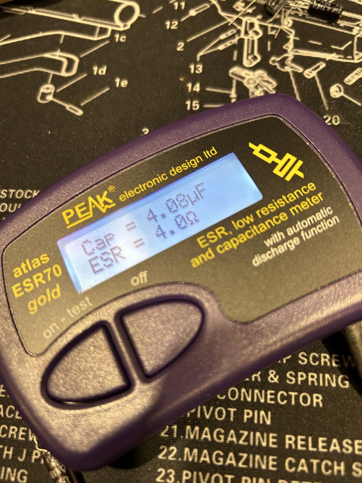 Velleman Atlas ESR70 Capacitance and ESR Meter customer photo 1