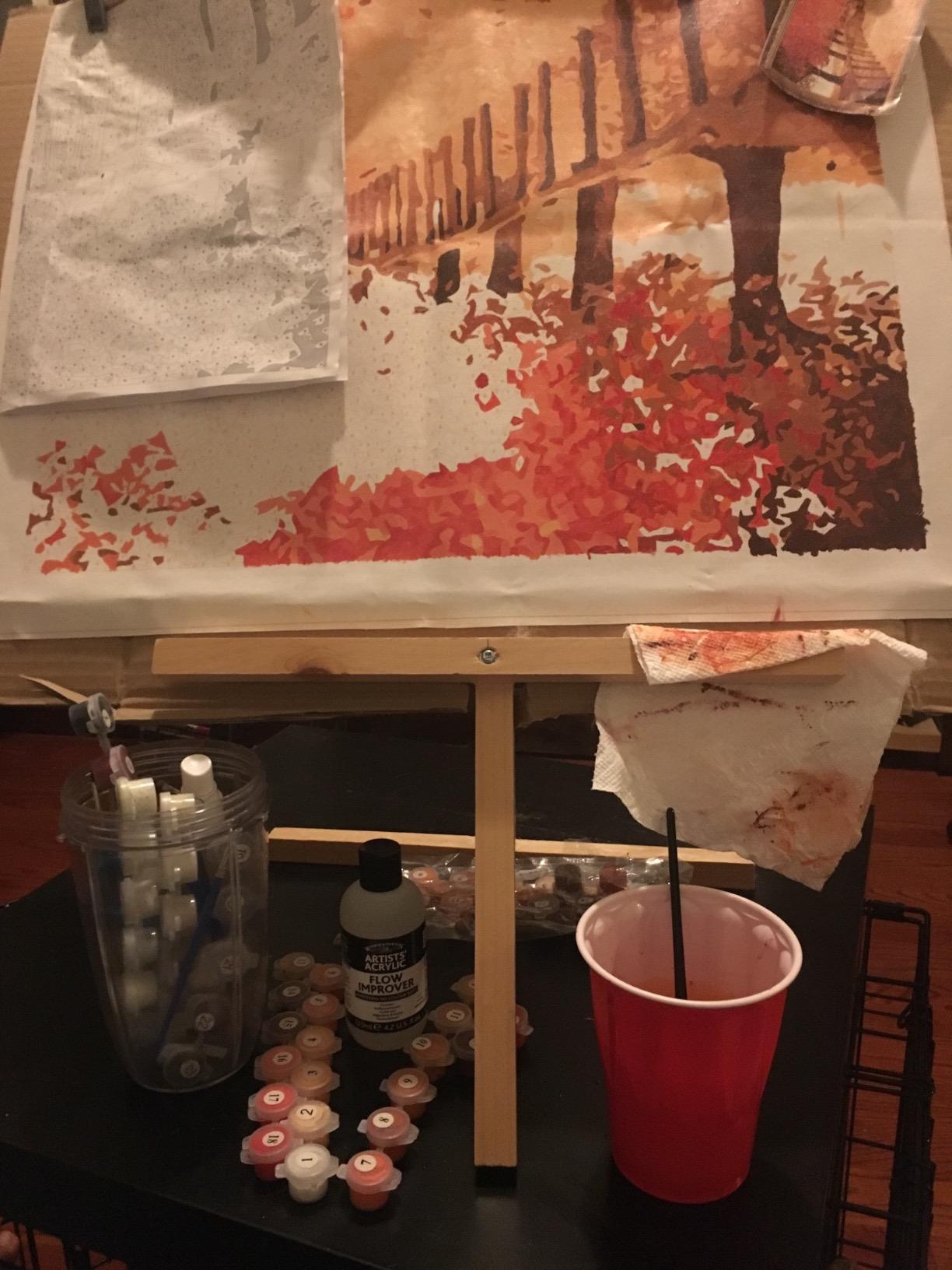 Winsor & Newton Professional Acrylic Medium, Flow Improver, 250ml (8.5-oz) customer photo 1