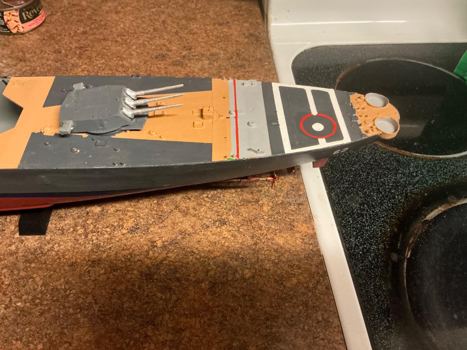 Tamiya Models US Battleship New Jersey BB-62 Model Kit customer photo 1