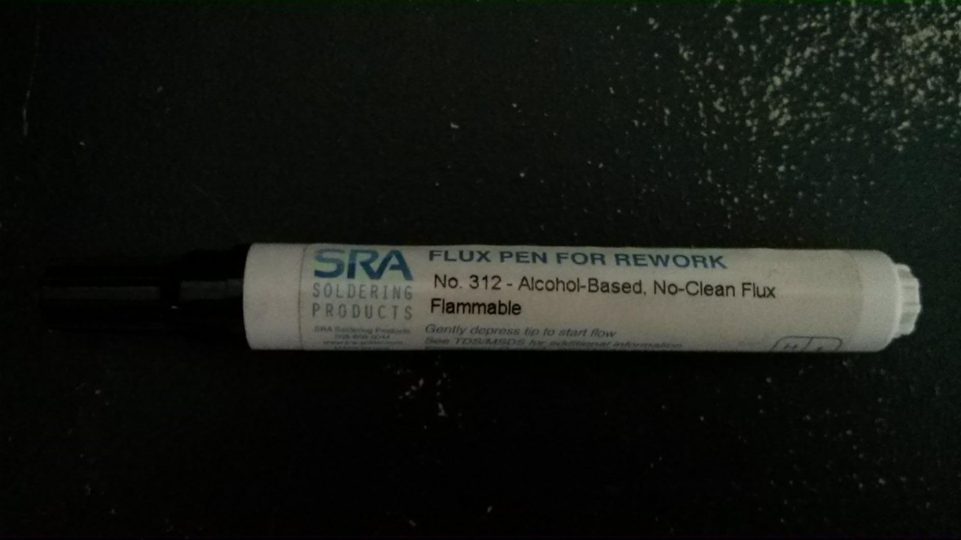 SRA #312 Soldering Flux Pen Low-Solids, No-Clean 10ml - Refillable customer photo 2