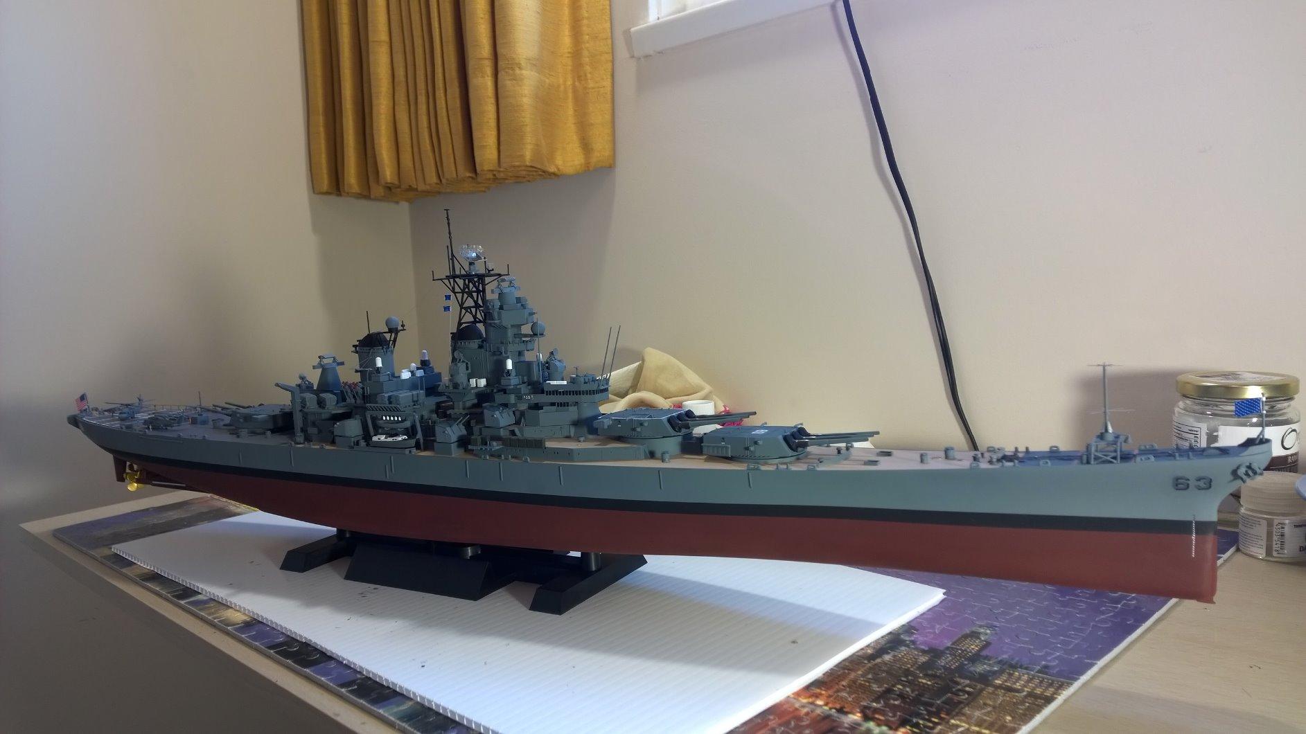 Tamiya Models USS Missouri BB-63 Circa 1991 Model Kit customer photo 2