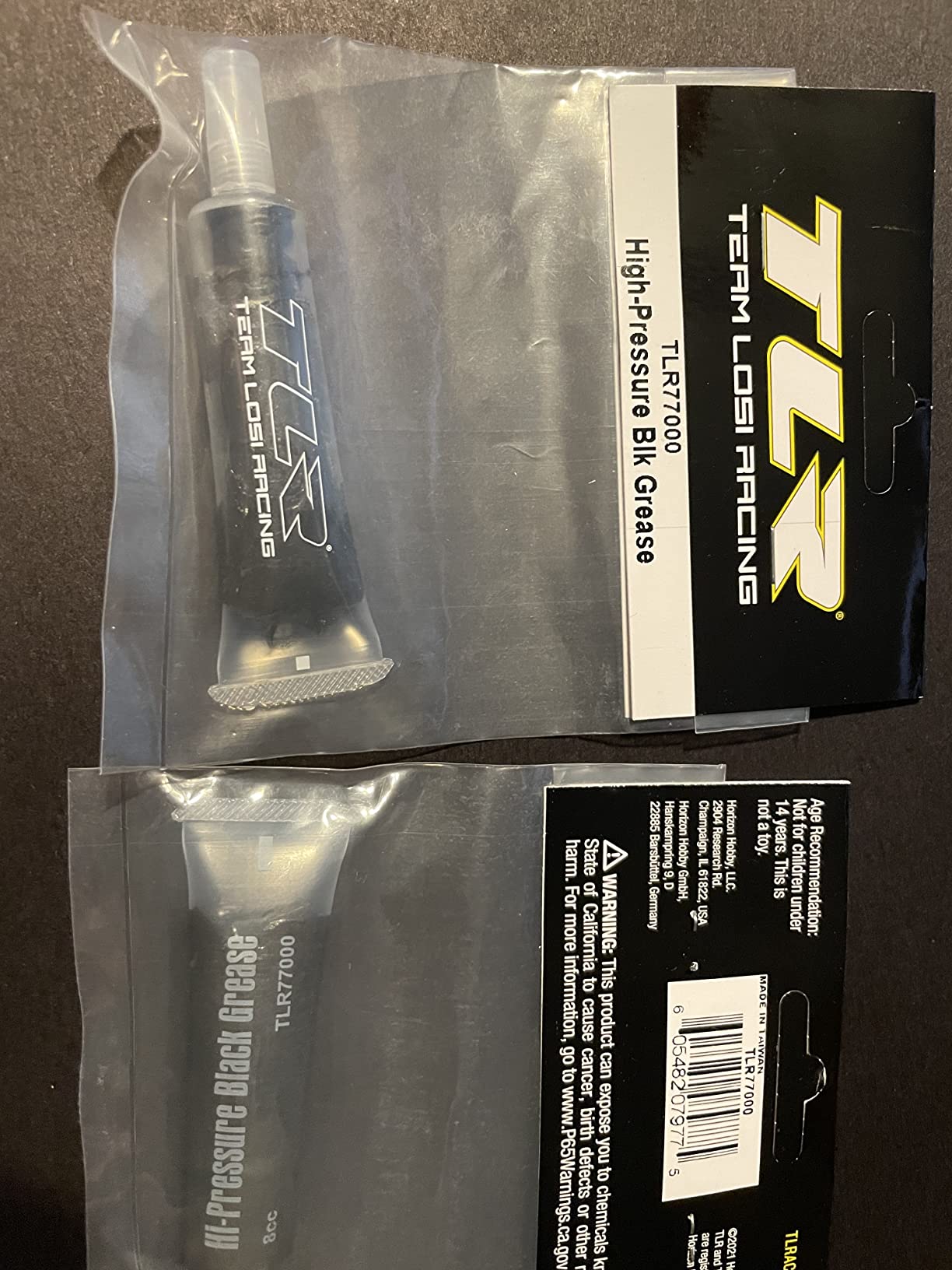 TEAM LOSI RACING High-Pressure Black Grease 8cc TLR77000 Electric Car/Truck Option Parts customer photo 2