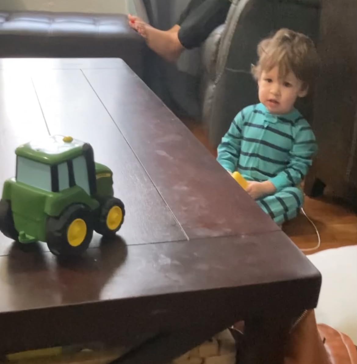 Tomy John Deere Remote Control Johnny Tractor Toy, Green customer photo 2