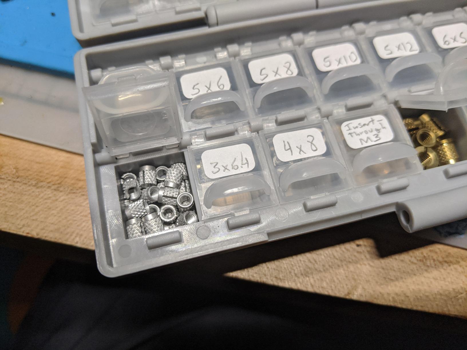 AideTek BOX-ALL Empty Enclosures 144 compartments with lids for SMD SMT Resistor Capacitor Organizer customer photo 2