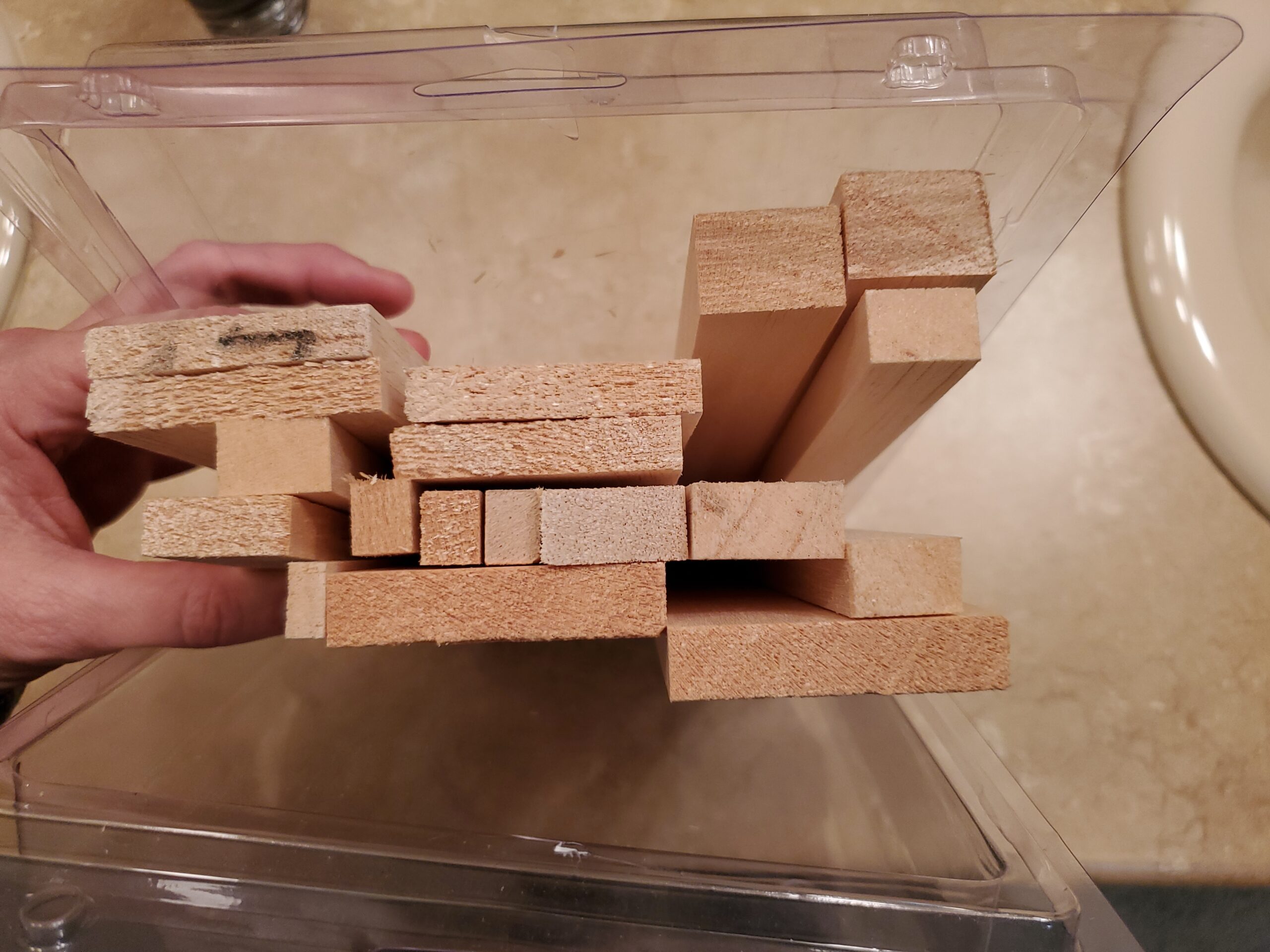 Guillow's Box O' Balsa Model Kit, Small, Random Sizes, 1-Pound Box customer photo 1