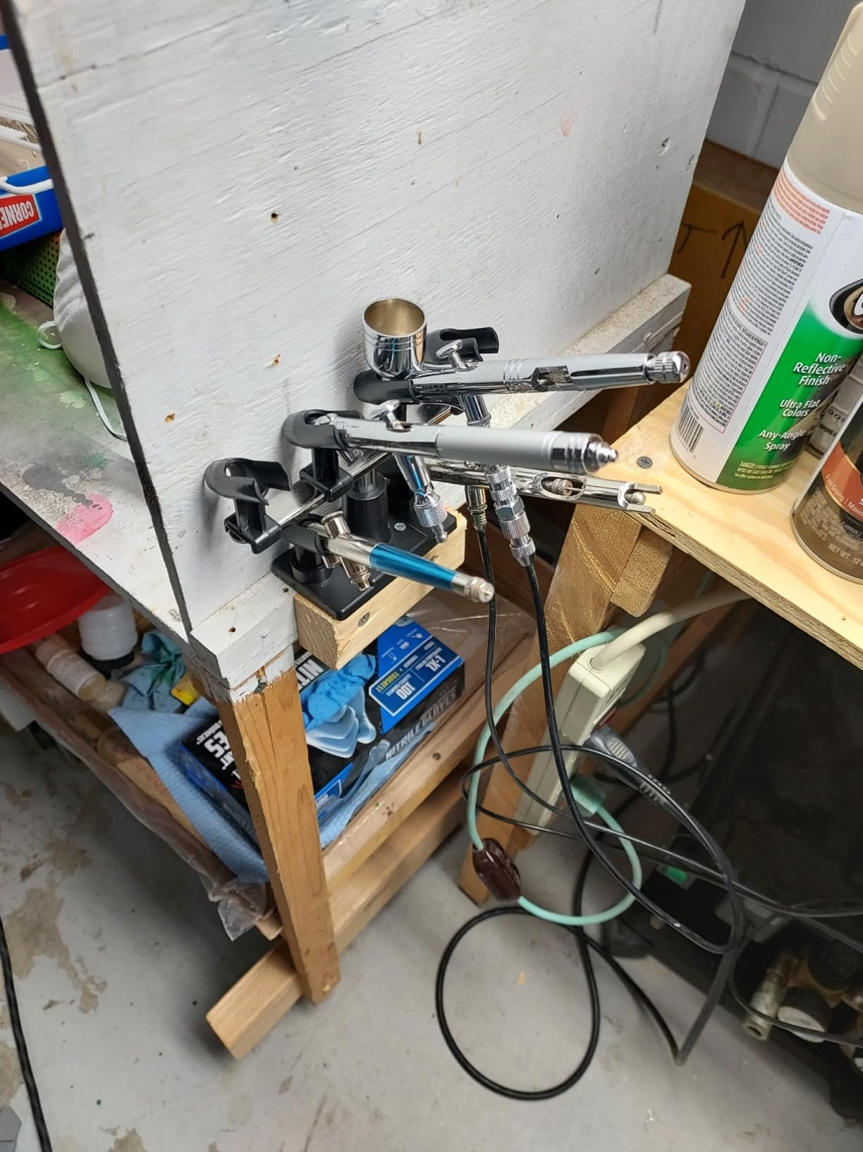 Master Airbrush Universal Clamp-On 6-Airbrush Holder - Airbrush Accessories & Supplies for Garage or Workspace customer photo 1
