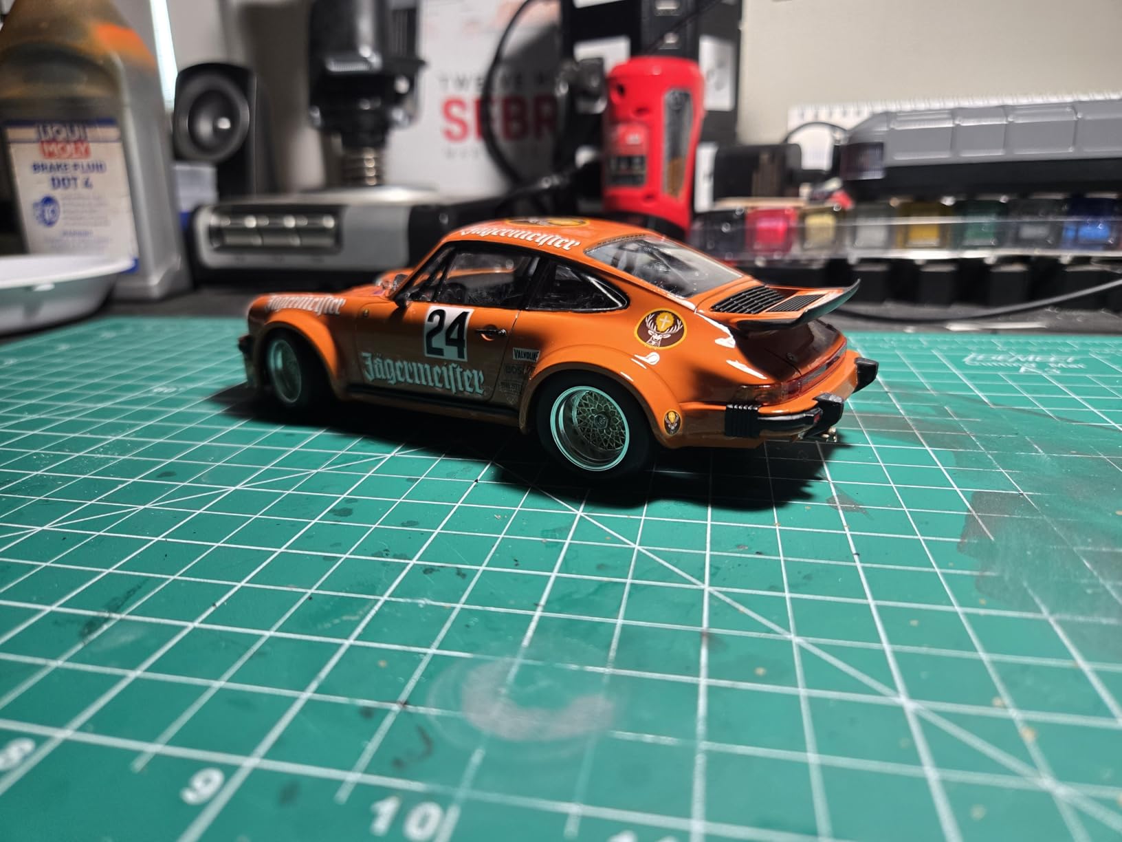 Tamiya Porsche Vehicle 300024328 934 Jaegermeister Car Model Kit 1:24 customer photo 1