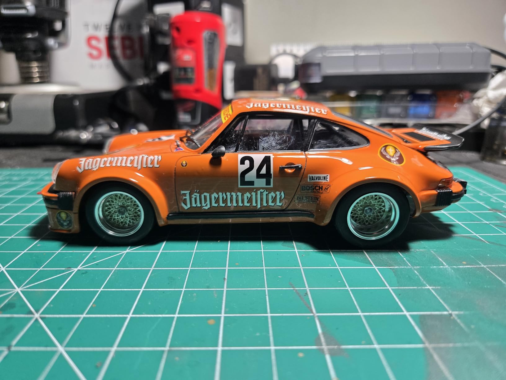 Tamiya Porsche Vehicle 300024328 934 Jaegermeister Car Model Kit 1:24 customer photo 2