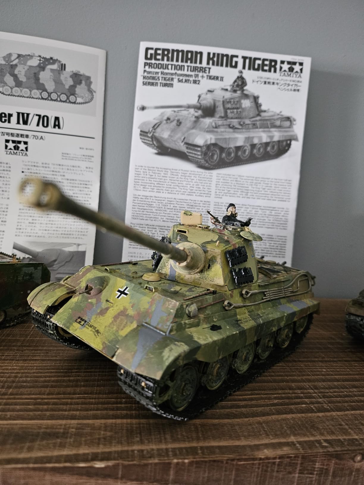 Tamiya Models TM32575 German Tiger I Late Production customer photo 1