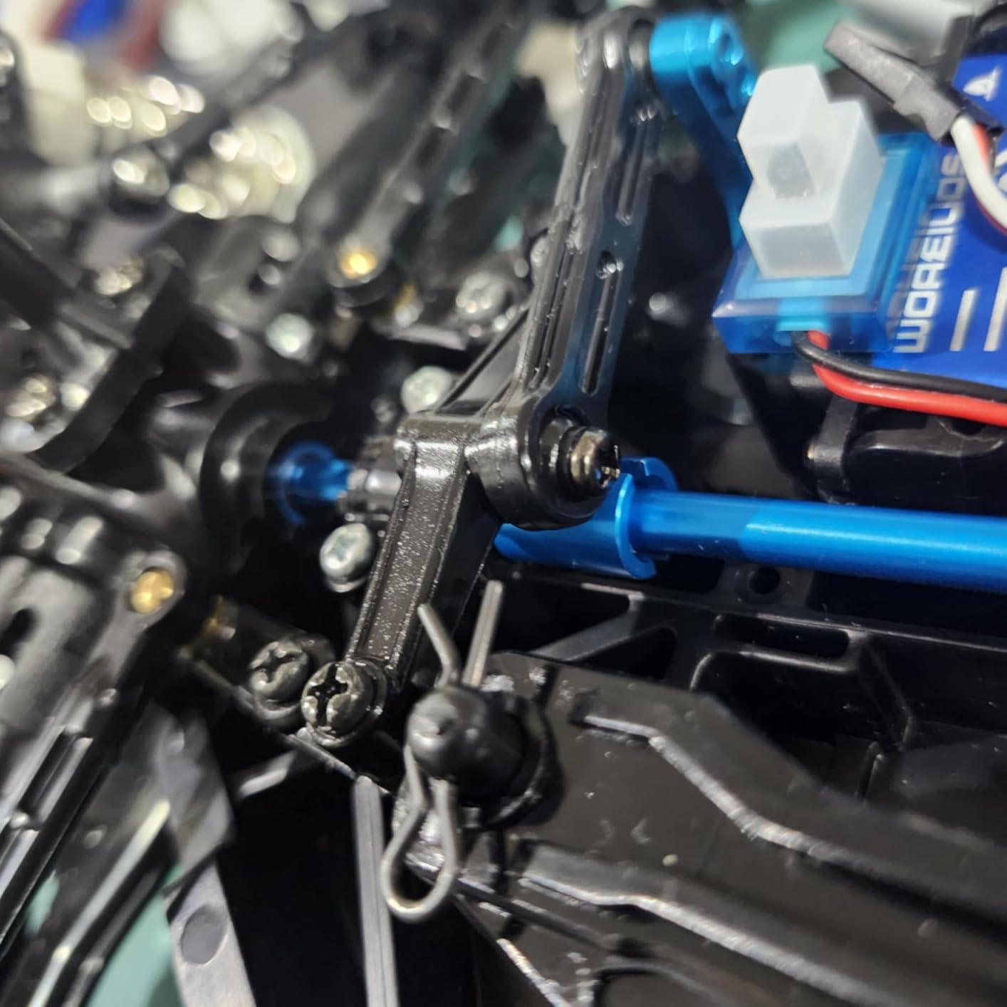 Tamiya Hop up Opushonzu N0.1502 OP.1502 TT-02 Aluminum Propeller Joint Tamiya 54502 customer photo 2